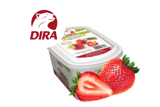 Пюре замороженное Клубника DIRA