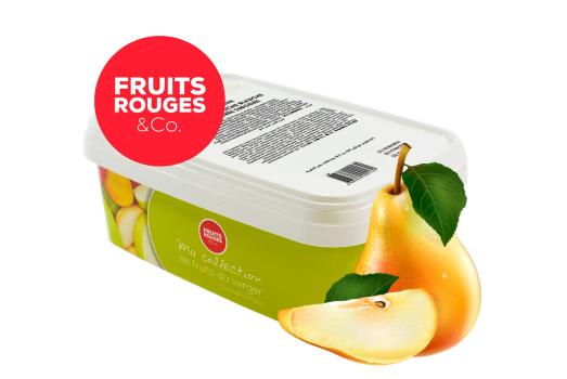 Пюре замороженное Груша Fruits Rouges