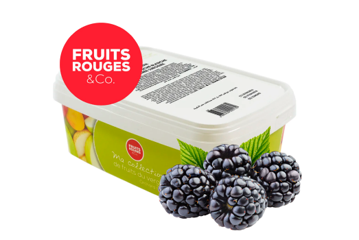 Пюре замороженное Ежевика Fruits Rouges