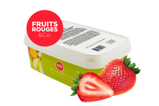 Пюре замороженное Клубника Fruits Rouges