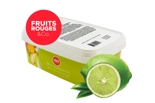 Пюре замороженное Лайм Fruits Rouges